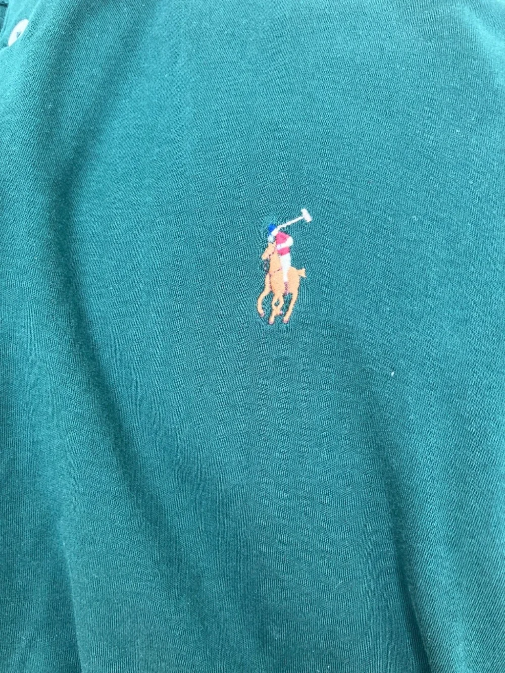 Ralph Lauren Lg Green Classic Fit Polo USA Fifa World Cup